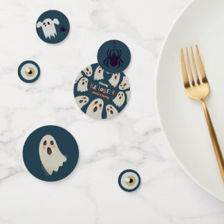 Confeti Halloween sombrío -