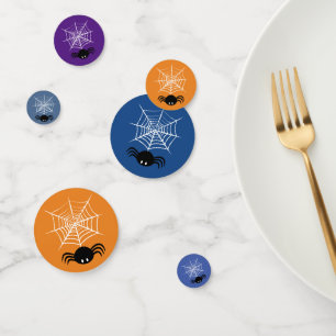 Confeti Halloween Spider Web