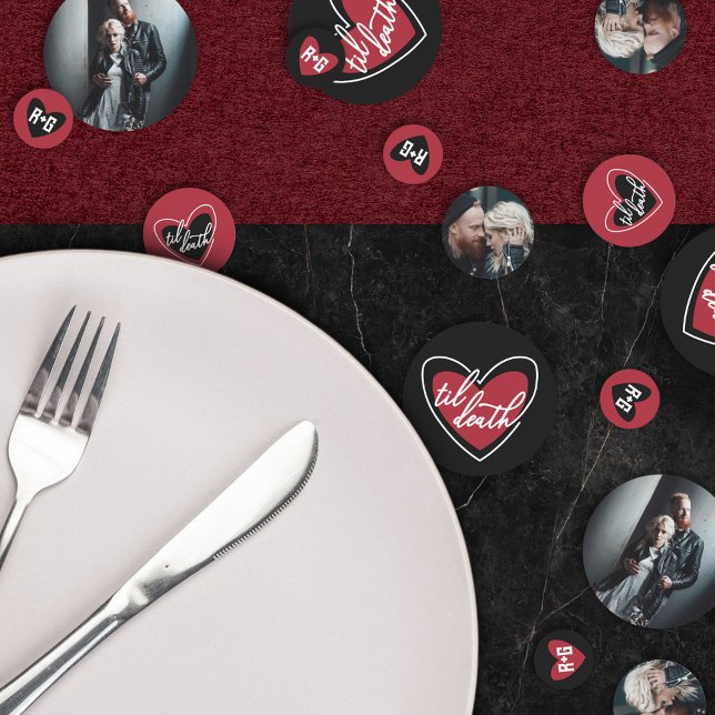Confeti Hasta el corazón de la muerte Metalizado Fuente In (Subido por el creador)