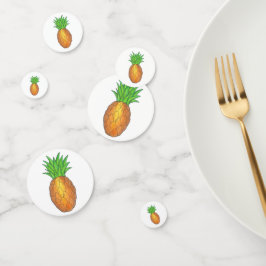 Confeti Hawai HI Isla Tropical de Piña de Hawái