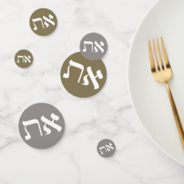 Confeti Hebreo Aleph-Tav
