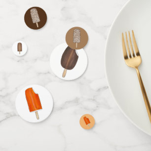 Confeti Helado Cream Pops Bares Popsicle Creamsicle Picnic