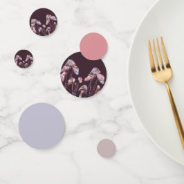 Confeti Hongos de tinta morada