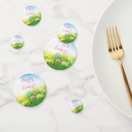 Confeti Huevos de Pascua en la hierba