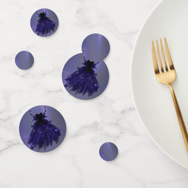 Confeti Huevos góticos Indigo Gown | Proep Royal Purple Sh (Grupo)