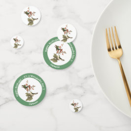 Confeti Hummingbird, cumpleaños u otro Fiesta con trompa d