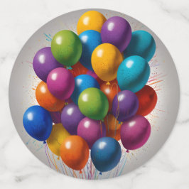 Confeti Invitación de cumpleaños feliz