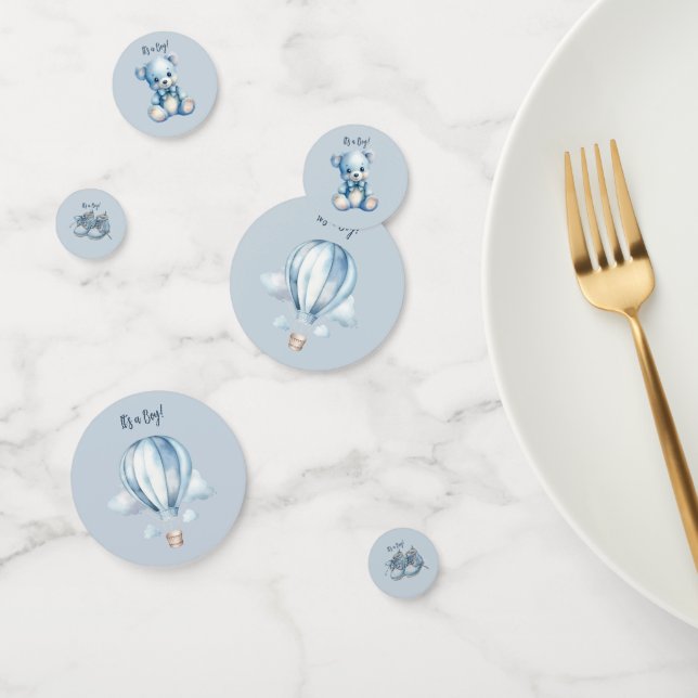 Confeti It's a Boy! Bebé niño Teddy Bear (Grupo)