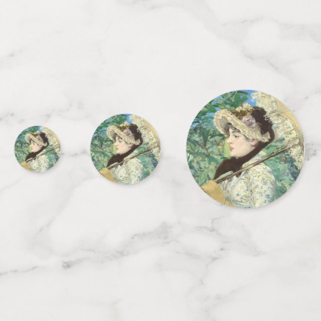 Confeti Jeanne (primavera) Edouard Manet (Reversos)