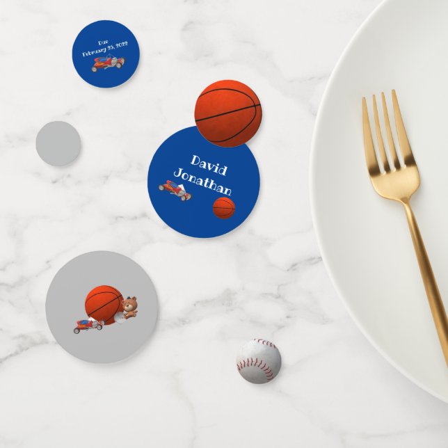 Confeti Juguetes de niño personalizados (Grupo)