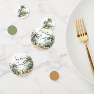 Confeti Jungle Safari Animals Adventure Table