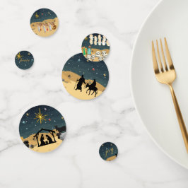 Confeti La primera Navidad en la Natividad