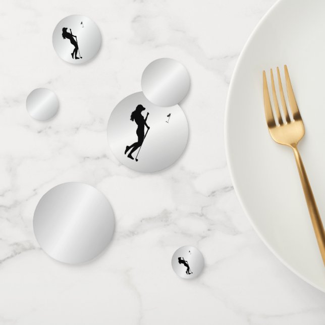 Confeti Ladies Golfer (Grupo)