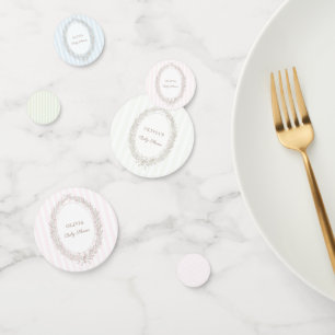 Confeti Laduree French Caffee Bonjour Bebe Green Stripe