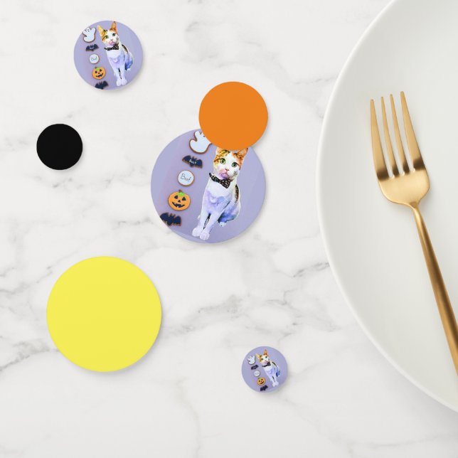 Confeti Las galletas de Halloween de Cleopatra (Grupo)