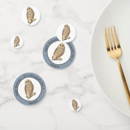 Confeti Lechuza prohibida - Cumpleaños u otro evento temát