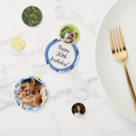 Confeti Lemon Gingham & Blue Summer