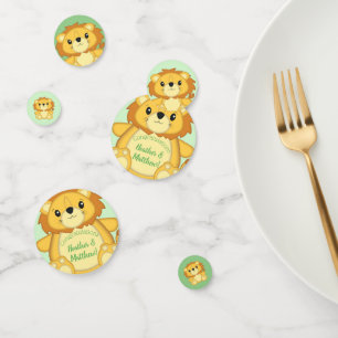 Confeti Lion Baby Shower Safari