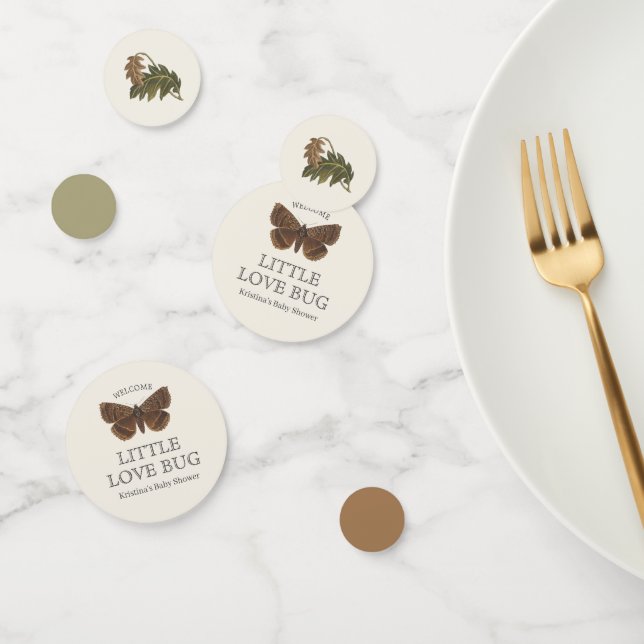 Confeti Love Bug Woodland Baby Shower (Grupo)