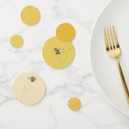 Confeti Mamá para la Ducha de Bebé de Abeja