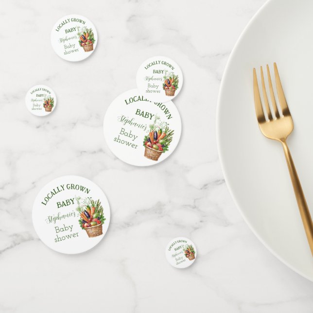 Confeti Mercado de agricultores Baby Shower de producción  (Grupo)