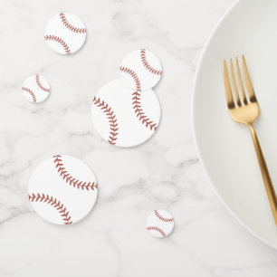 Confeti Mesa de la Fiesta de Cumpleaños del Béisbol
