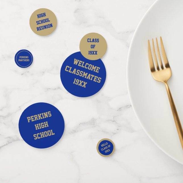 Confeti ¡Mira! Contenedor de tabla Reunión de clases (Grupo)