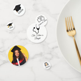 Confeti Moderna fiesta de graduación fotográfica de Person