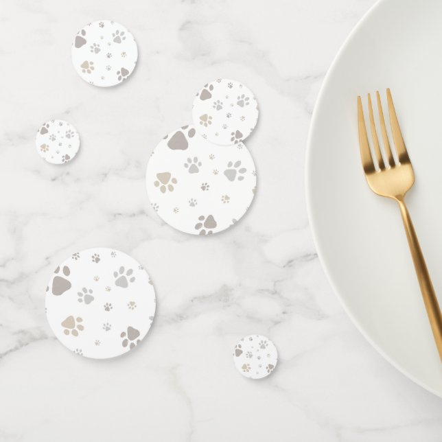 Confeti Mon Toutou French Dog Birthday Party Napkins (Grupo)