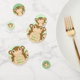 Confeti Monkey Baby Shower Jungle