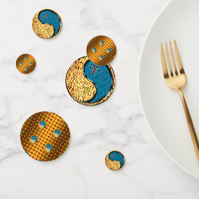 Confeti Mono de Aries y Agua (Grupo)