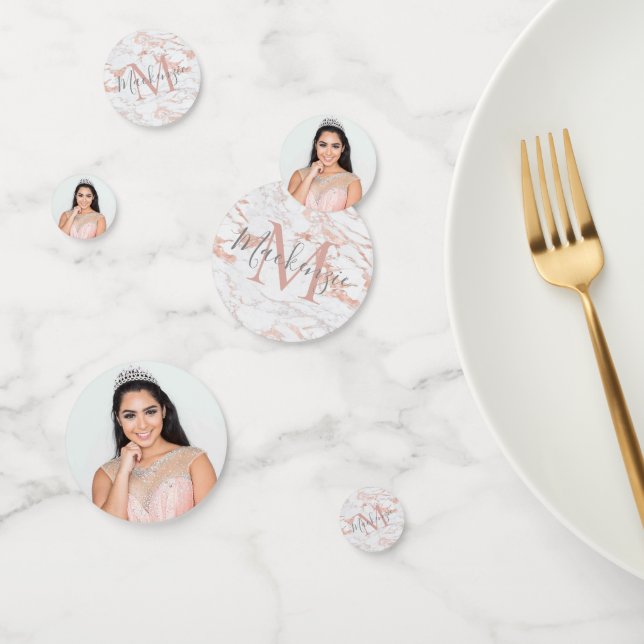 Confeti Monograma de Mármol de Rosa Giral (Grupo)