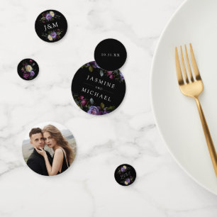 Confeti Moody Gothic Floral Boda