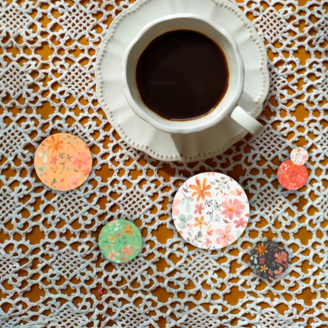 Confeti Naranja de flores silvestres de acción de gracias  (Subido por el creador)