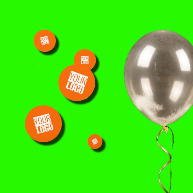 Confeti naranja neón - agrega tu logo  (Subido por el creador)