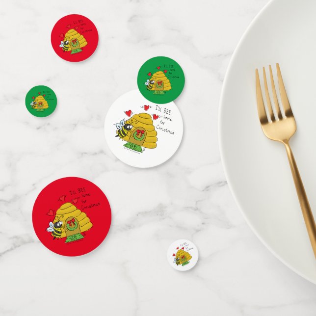 Confeti Navidades curos se divierten con Personalizado nav (Grupo)