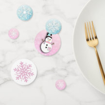 Navidades de Snowman y Snowflakes