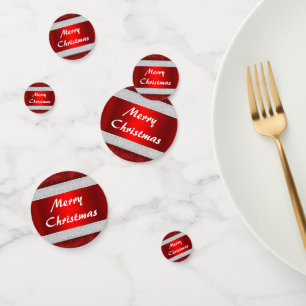 Confeti Navidades de Terciopelo Rojo Santa Suit