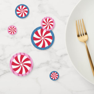 Confeti Navidades divertidos y aficionados Peppermint Cand