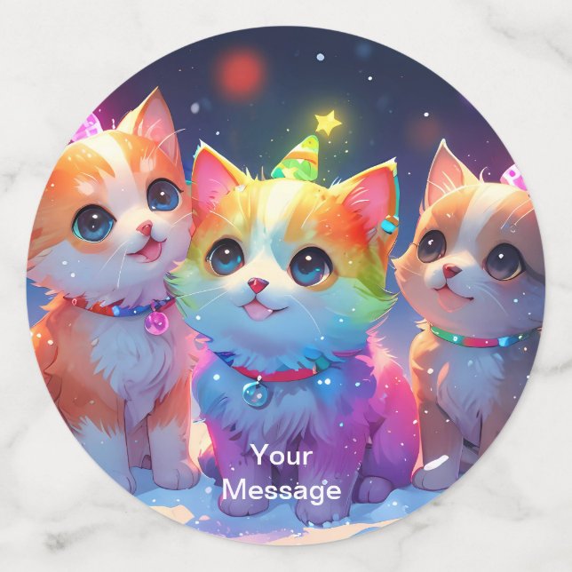 Confeti Navidades encantados (Reverso grande)