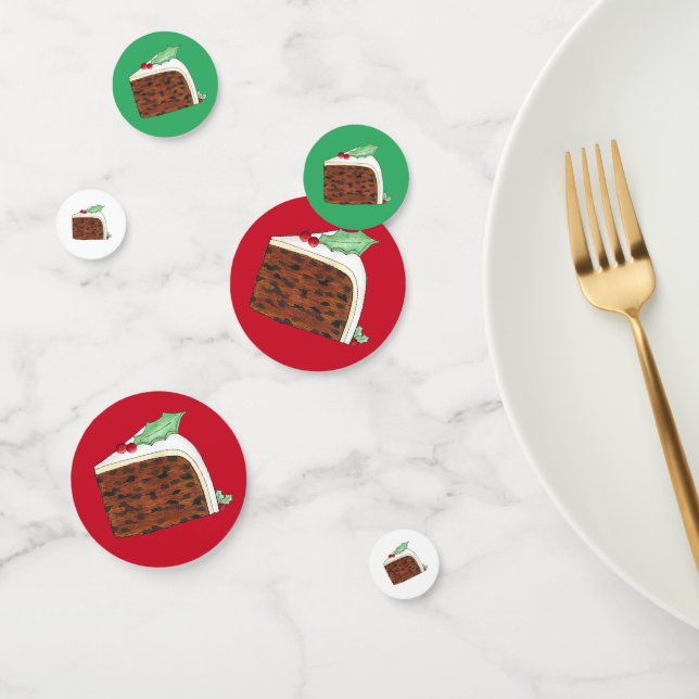 Confeti Navidades felices Reino Unido Pastel de pasteles b (Grupo)