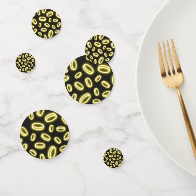 Confeti Neon Falling Gold (Grupo)