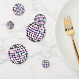 Confeti Neon Groovy Disco Ball