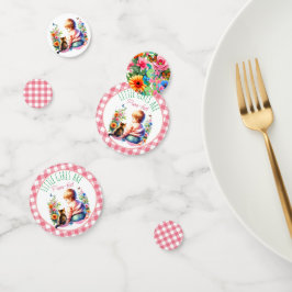 Confeti Niña y gatito | BABY SHOWER