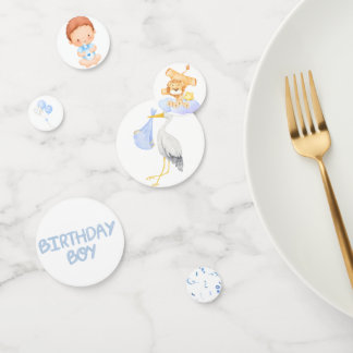 Confeti Niño de cumpleaños