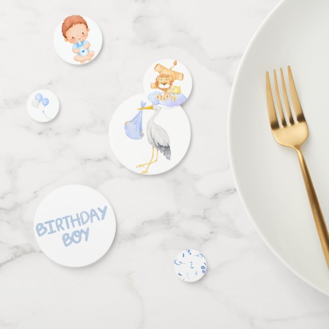 Confeti Niño de cumpleaños (Grupo)