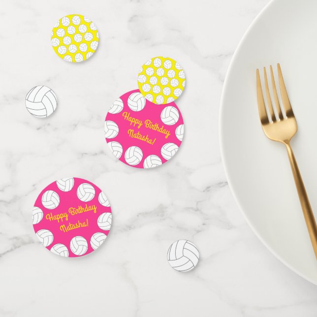 Confeti Niños de voleibol Deportes de cumpleaños Fiesta (Grupo)