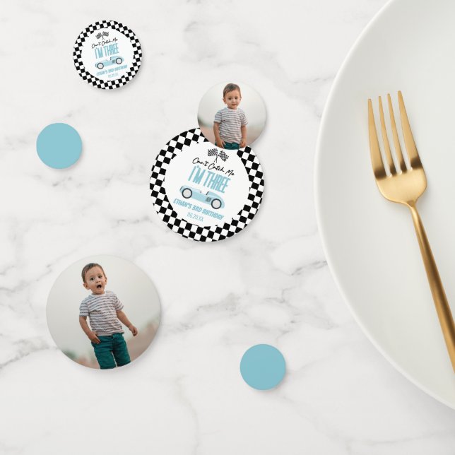 Confeti No puedo atraparme Fiesta de tercer cumpleaños (Grupo)