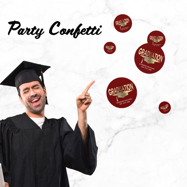 Confeti Nombre de los graduados del Partido de Graduación  (Subido por el creador)