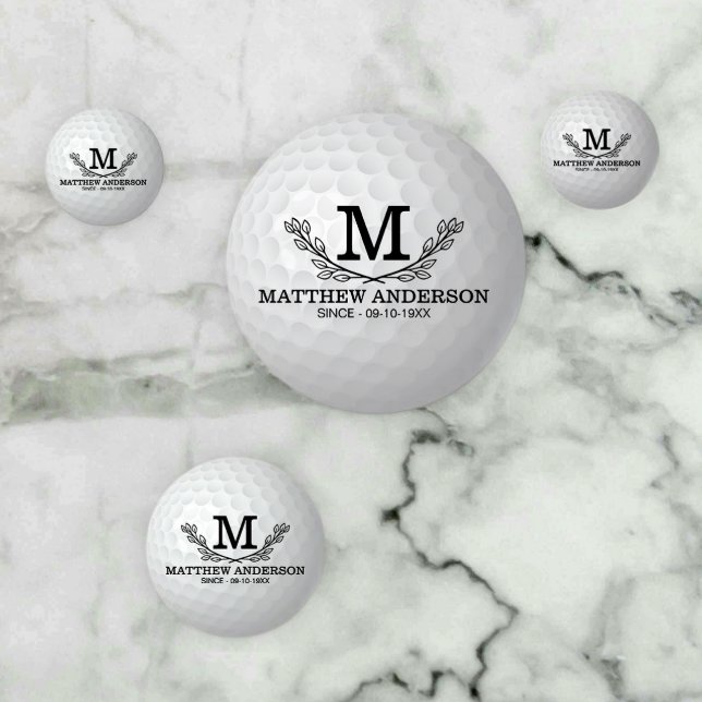 Confeti Nombre del patrón de bola de golf personalizado Mo (Subido por el creador)